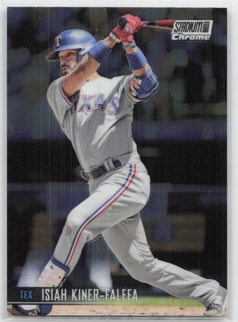 2021 Topps Stadium Club Chrome #377 Isiah Kiner-Falefa