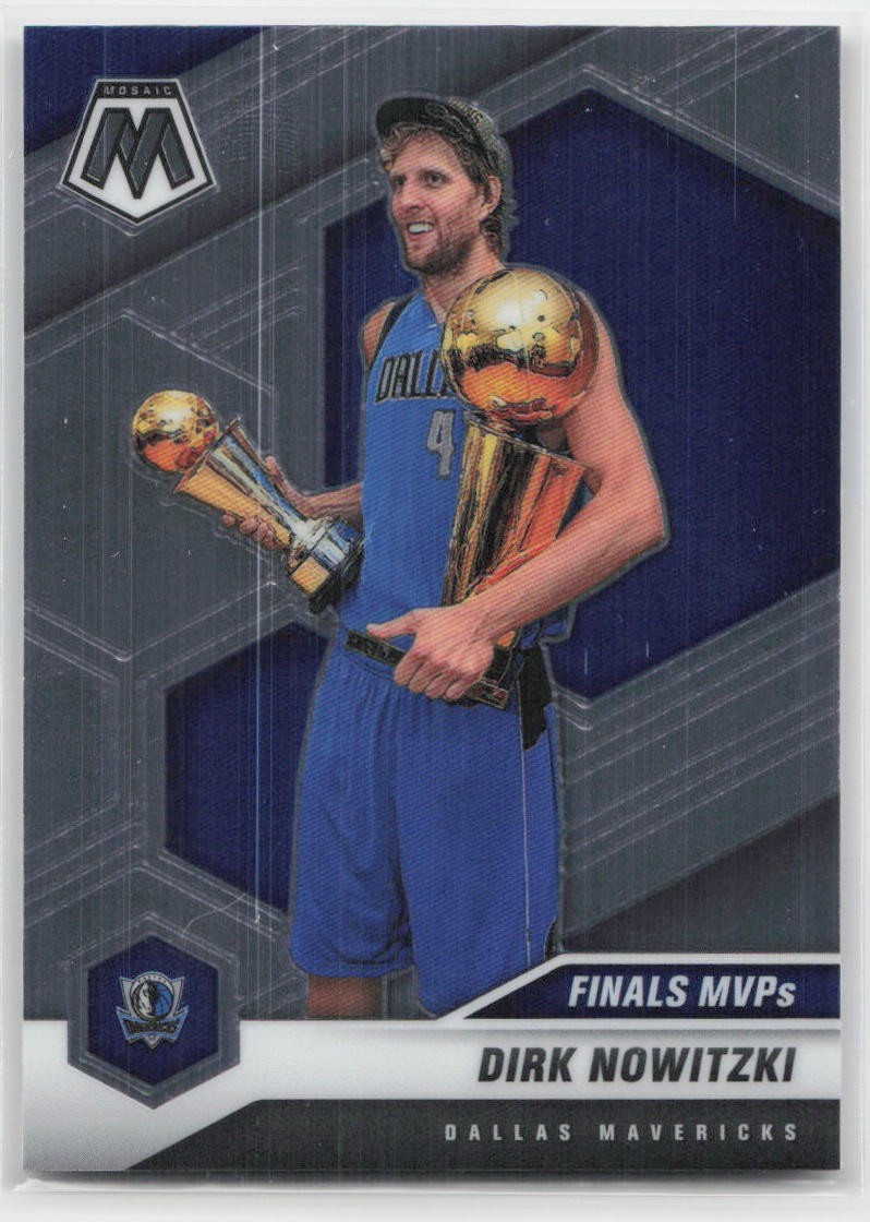 2020 Mosaic Basketball #298 Dirk Nowitzki Finals MVPs