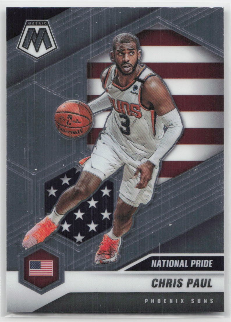 2020 Panini Mosaic #251 Chris Paul National Pride