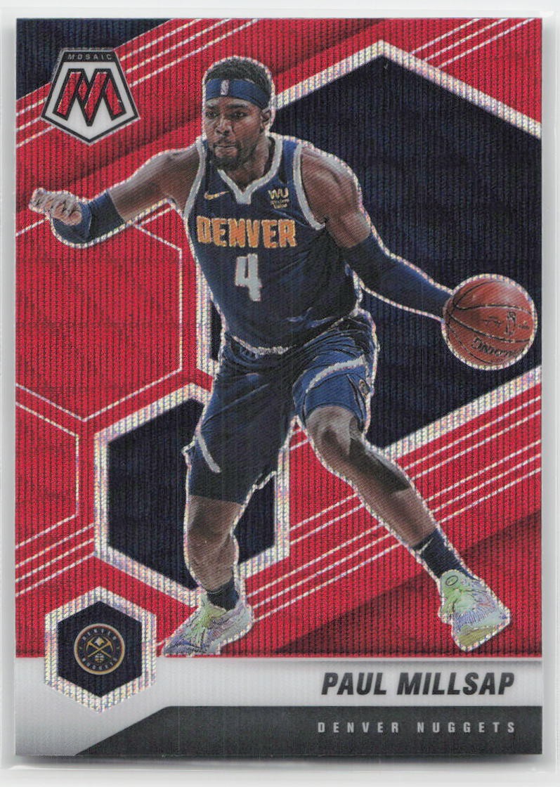 2020 Panini Mosaic #42 PAUL MILLSAP Red Wave