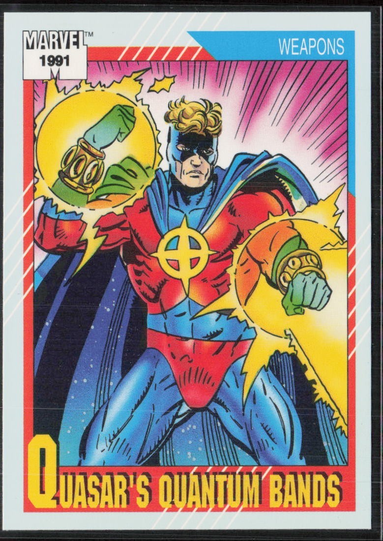 1991 Marvel Impel Quasar's Quantum Bands #135