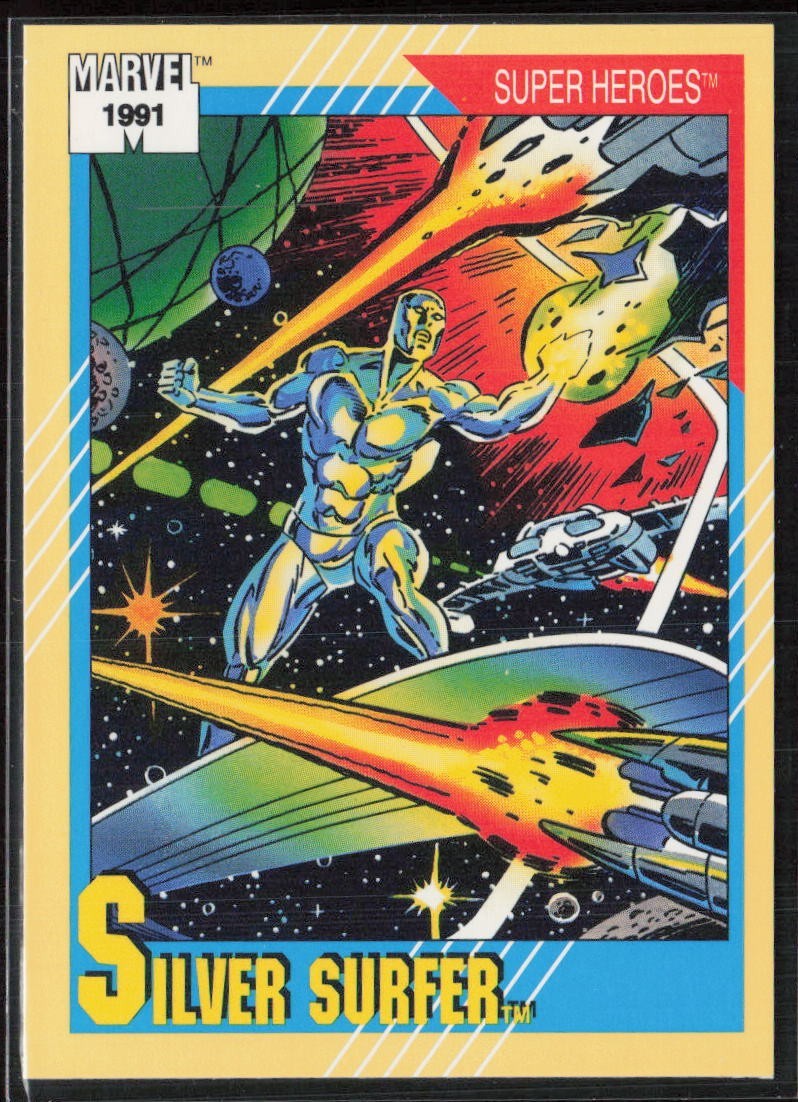 1991 Marvel Impel Silver Surfer #45