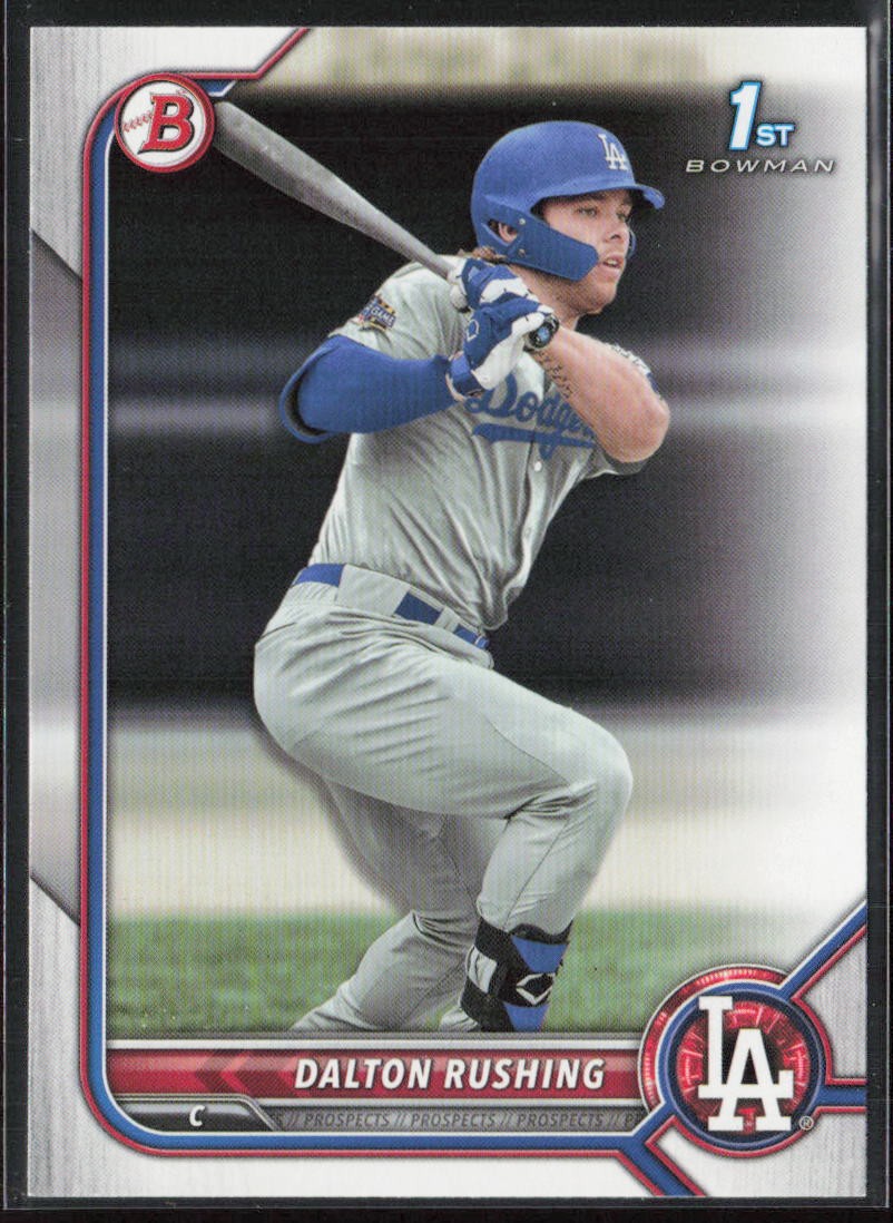 2022 Bowman Draft #BD-84 Dalton Rushing