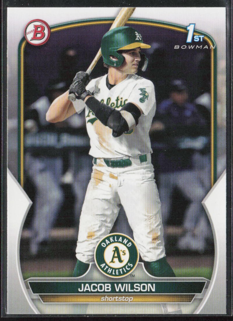 2023 Bowman Draft #BD-121 Jacob Wilson