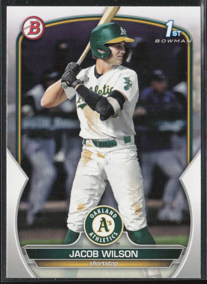 2023 Bowman Draft #BD-121 Jacob Wilson