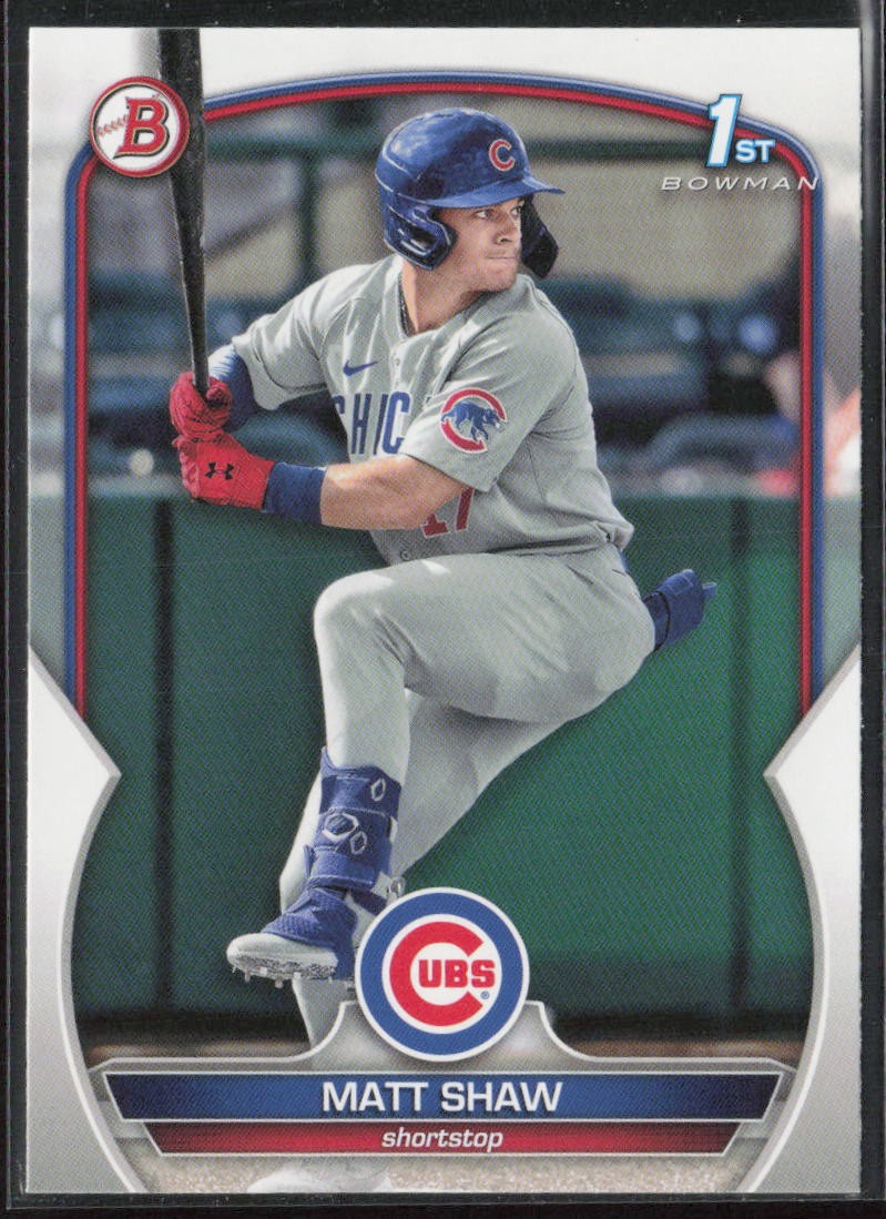 2023 Bowman Draft Matt Shaw