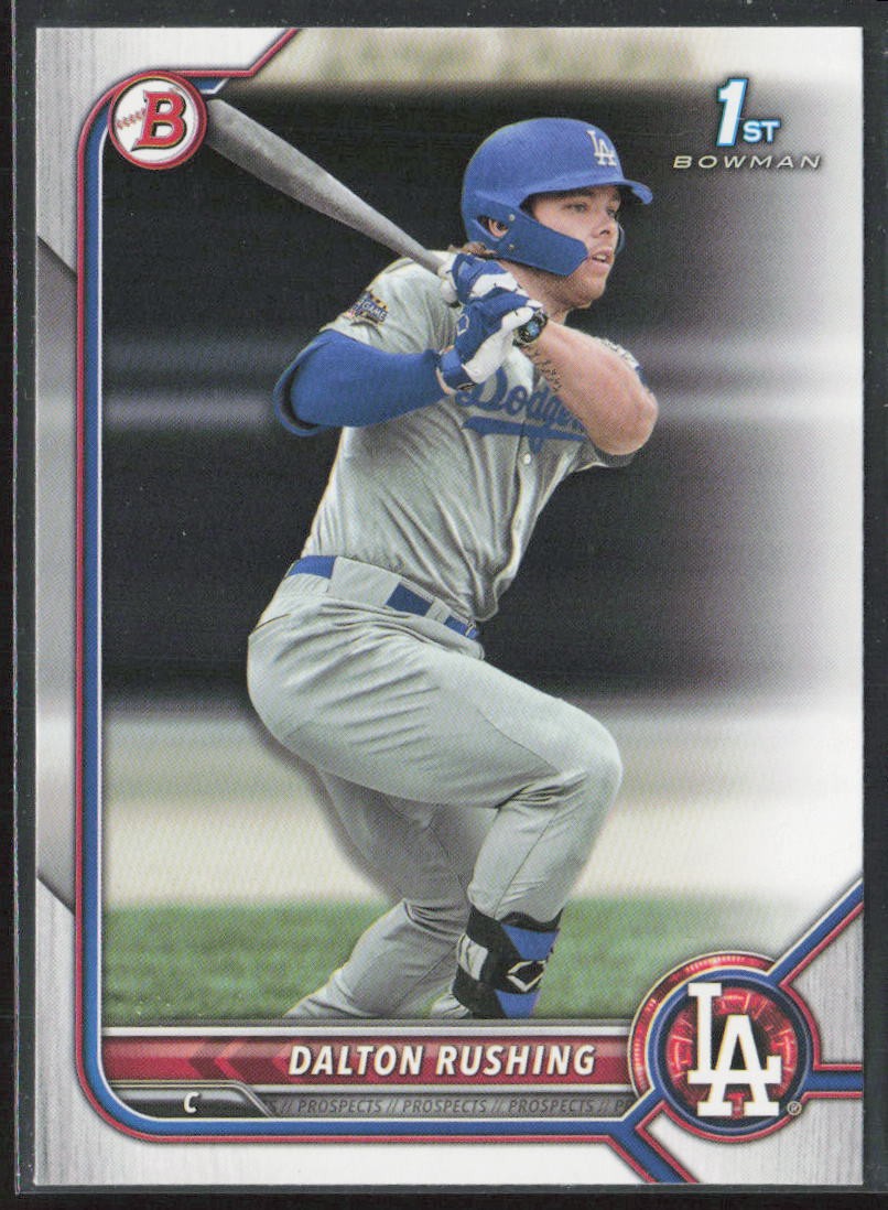 2022 Bowman Draft #BD-84 Dalton Rushing