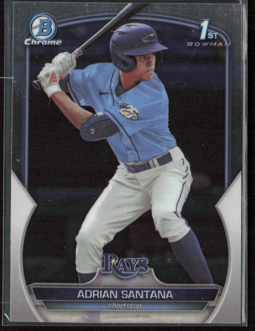 2023 Bowman Chrome #BDC-130 Adrian Santana