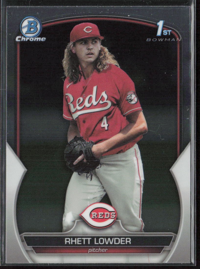 2023 Bowman Chrome #BDC-52 Rhett Lowder