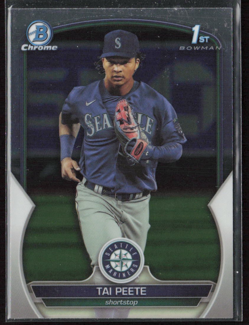 2023 Bowman Chrome #BDC-28 Tai Peete