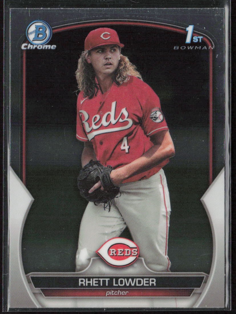 2023 Bowman Chrome #BDC-52 Rhett Lowder