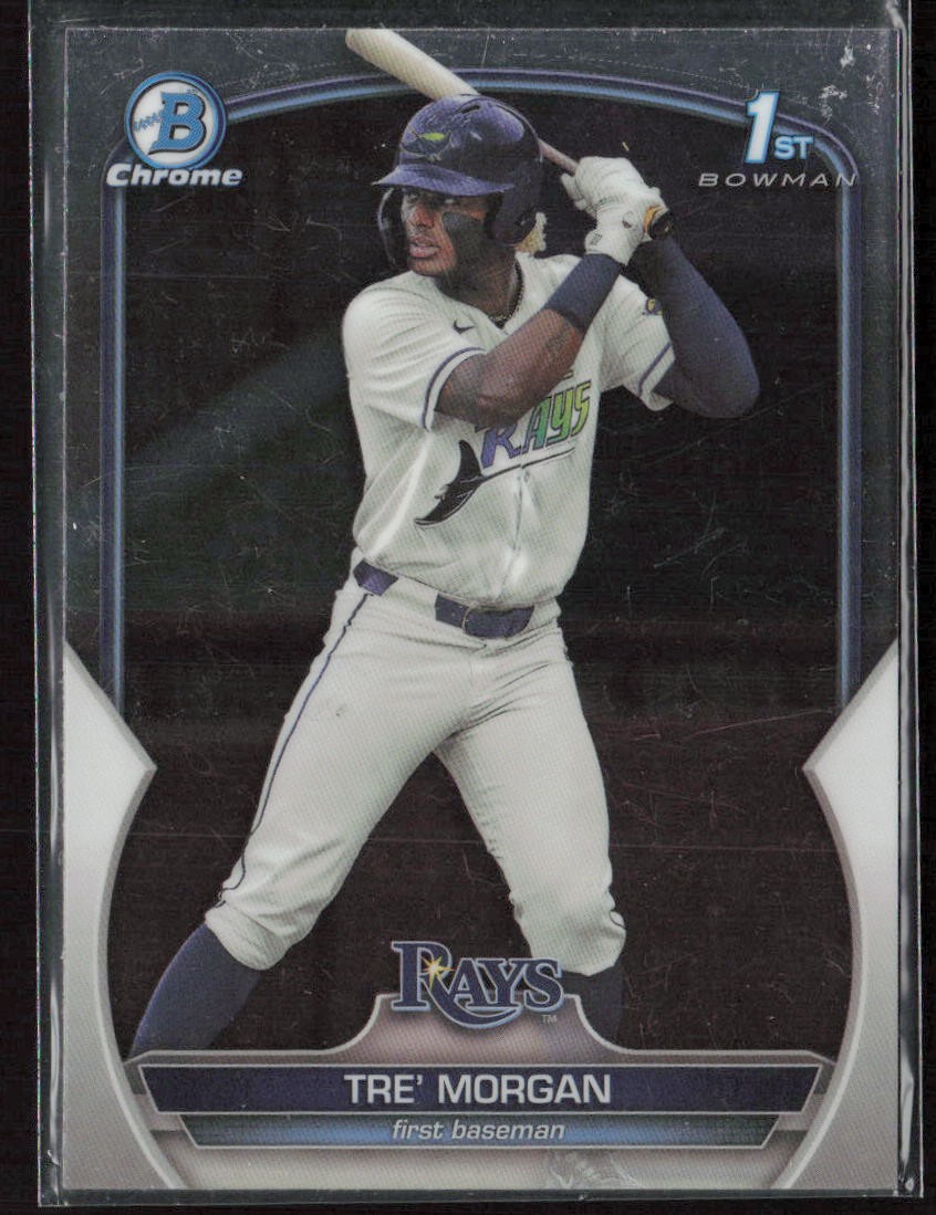 2023 Bowman Chrome #BDC-199 Tre' Morgan