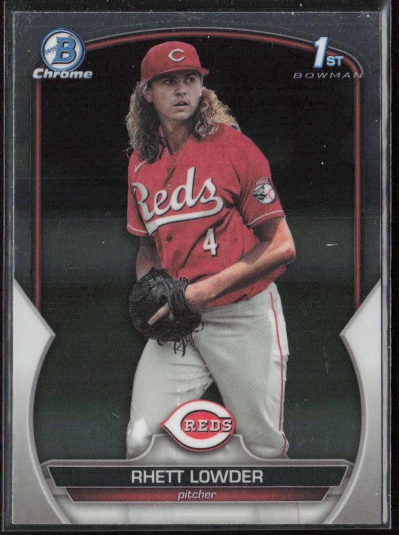 2023 Bowman Chrome #BDC-52 Rhett Lowder