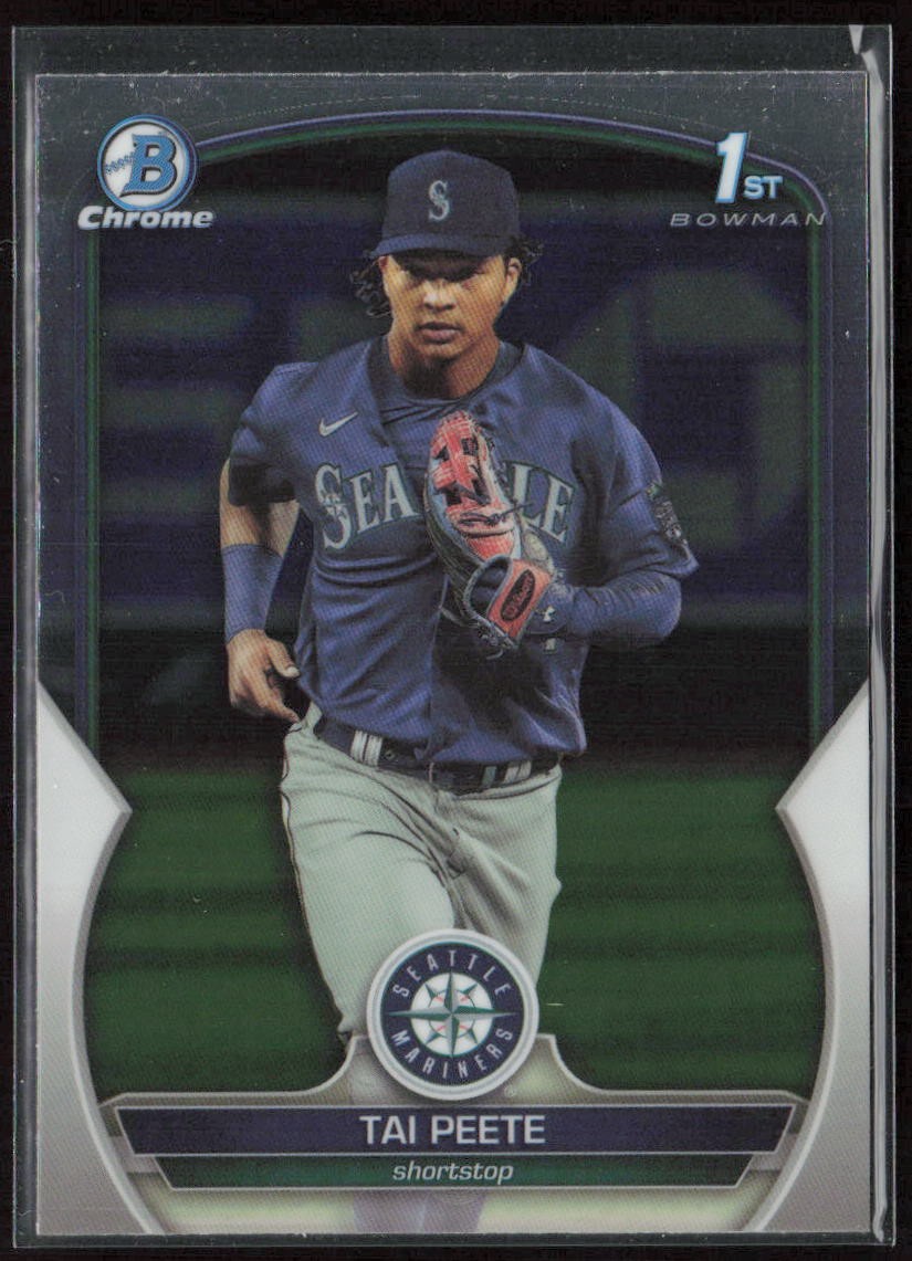 2023 Bowman Chrome #BDC-28 Tai Peete