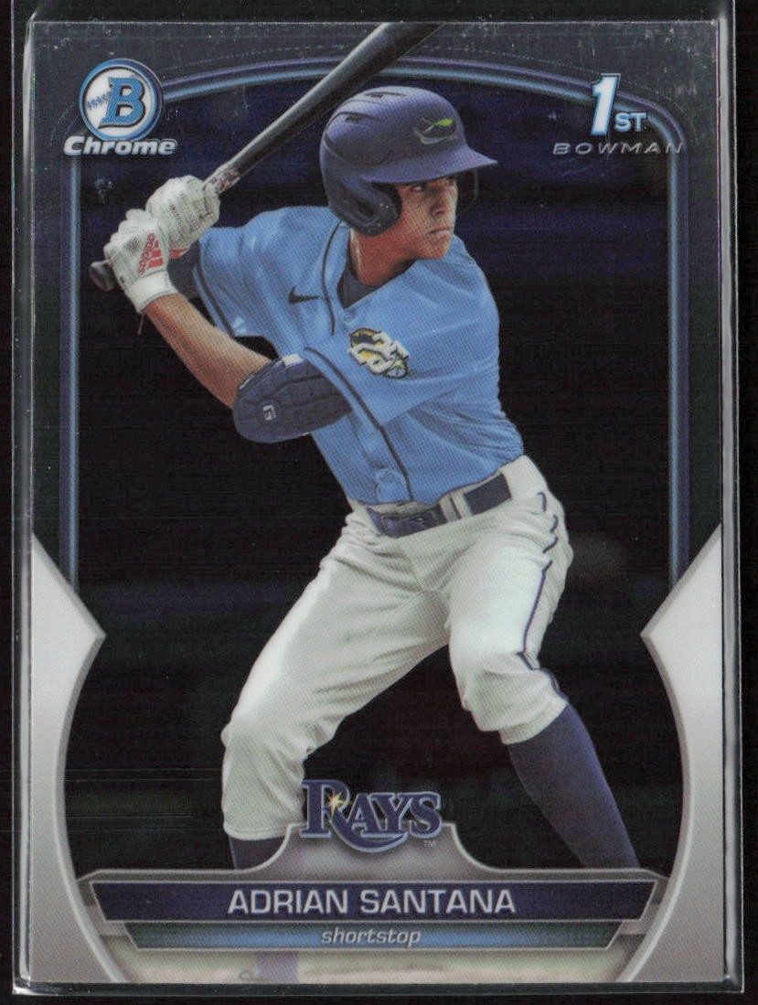 2023 Bowman Chrome #BDC-130 Adrian Santana