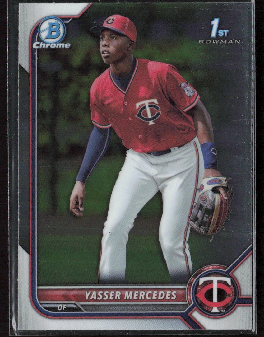 2022 Bowman Chrome #BCP-171 Yasser Mercedes