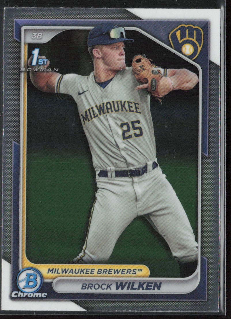 2024 Bowman Chrome #BCP-86 Brock Wilken