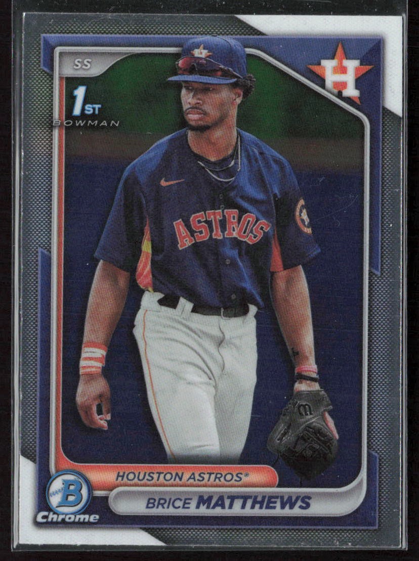 2024 Bowman Chrome #BCP-69 Brice Matthews
