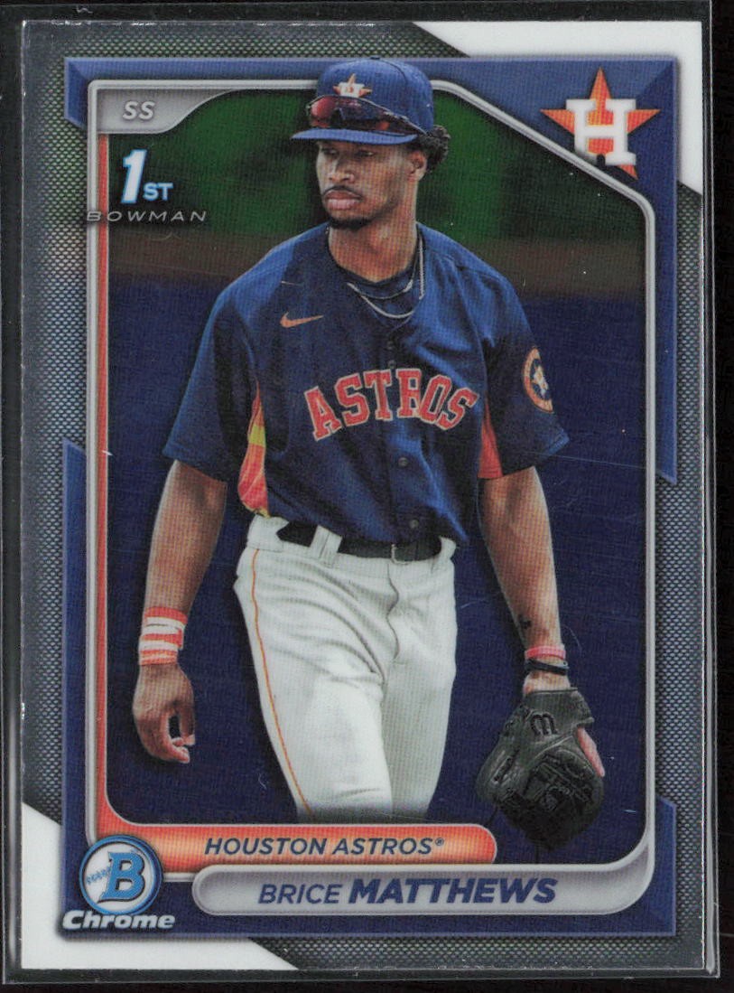 2024 Bowman Chrome #BCP-69 Brice Matthews