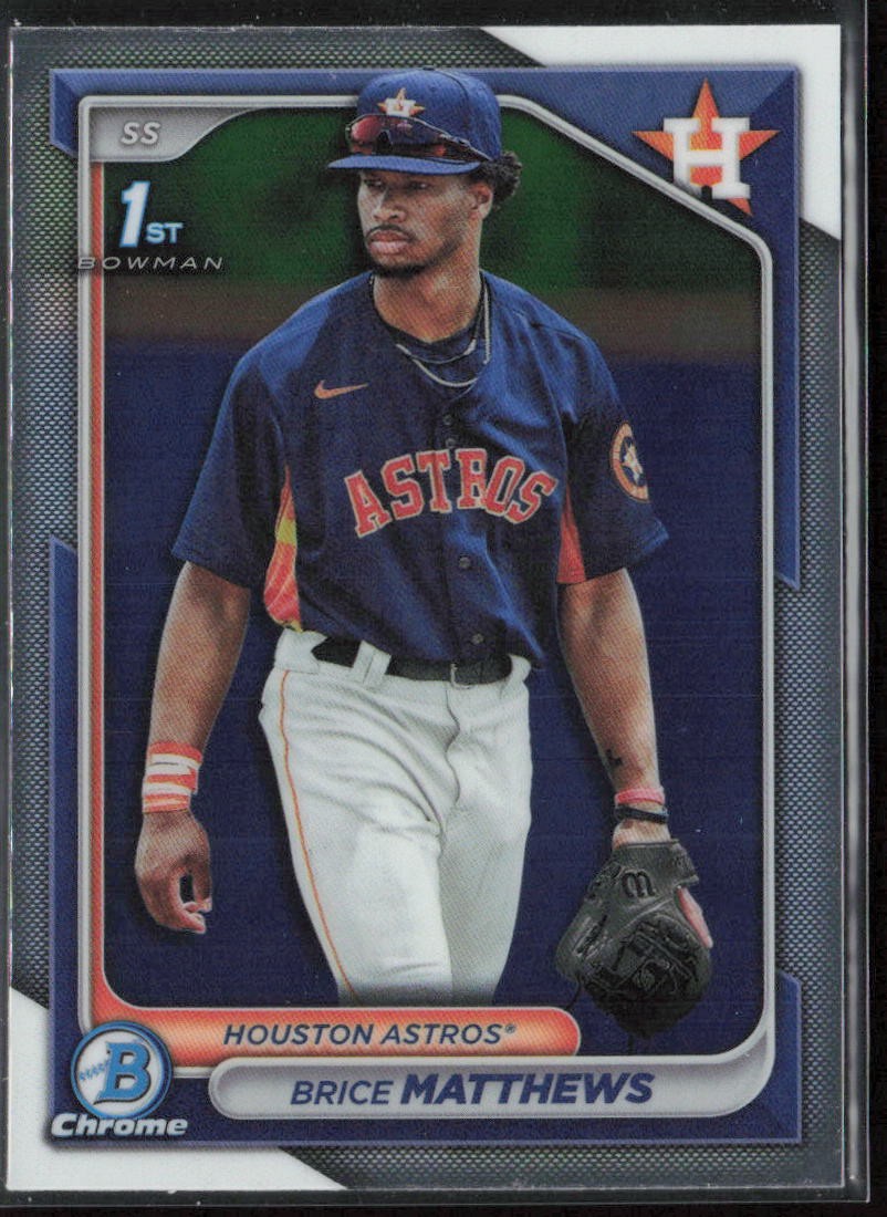 2024 Bowman Chrome #BCP-69 Brice Matthews