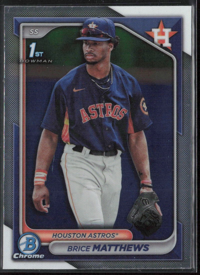 2024 Bowman Chrome #BCP-69 Brice Matthews