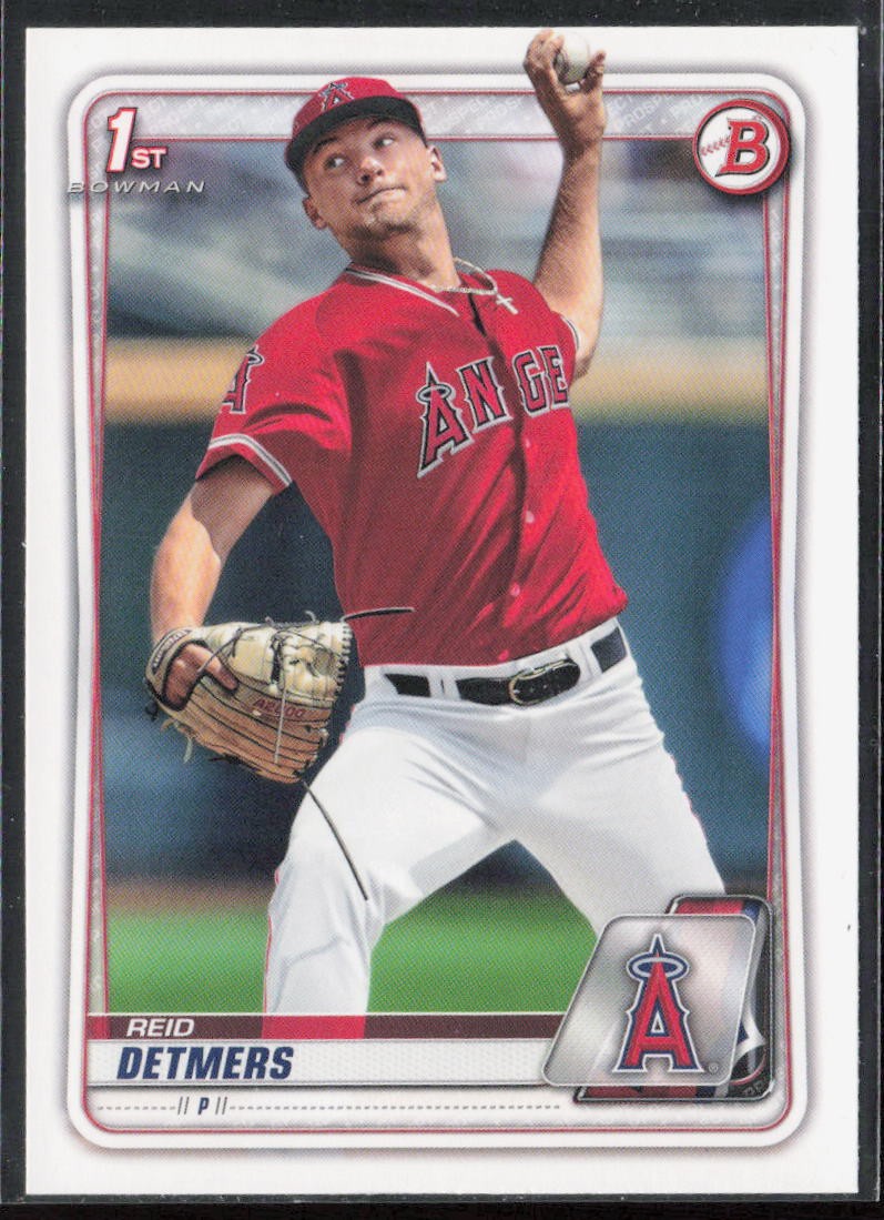 2020 Bowman Draft #BD-41 Reid Detmers