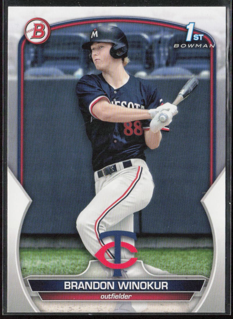 2023 Bowman Draft #BD-69 Brandon Winokur