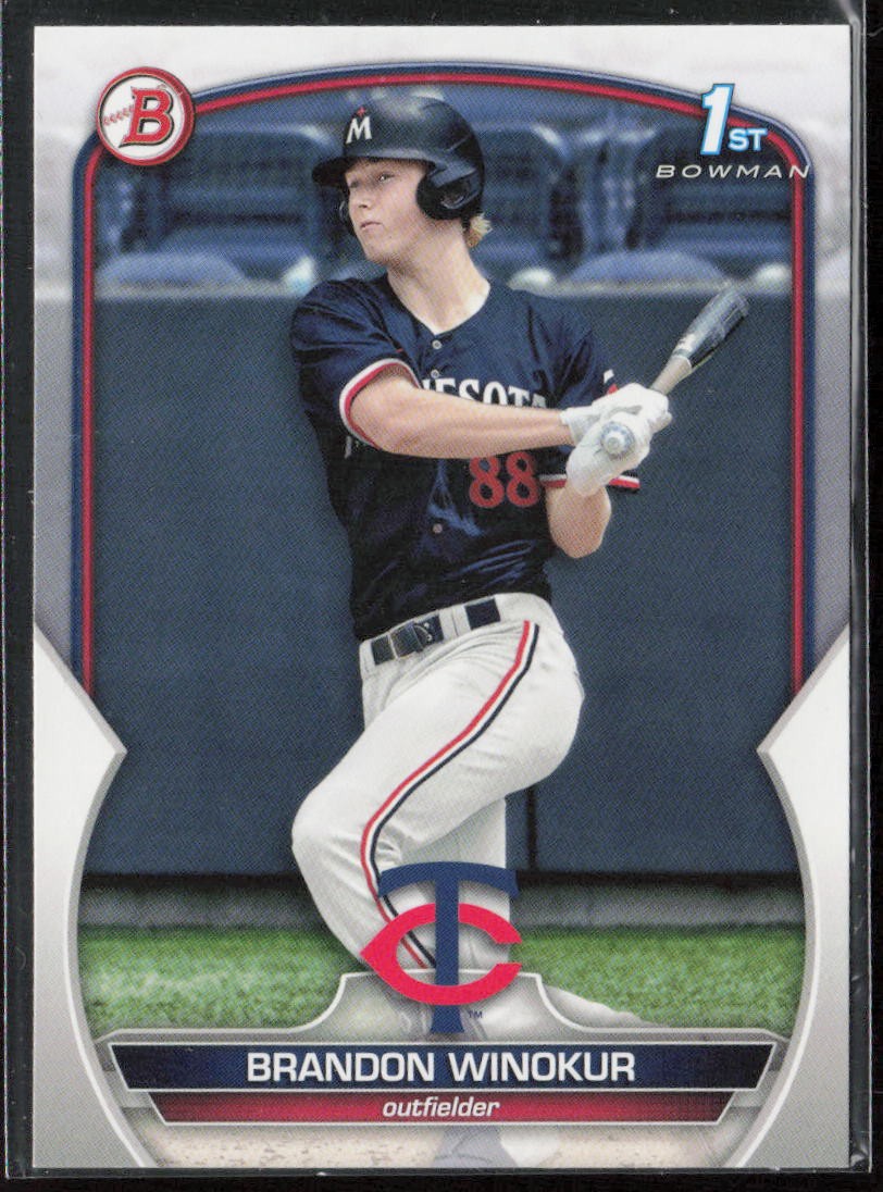 2023 Bowman Draft #BD-69 Brandon Winokur