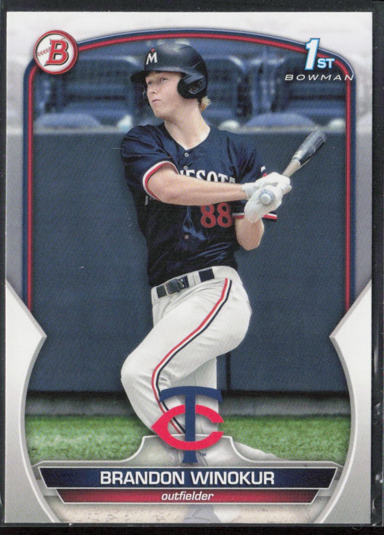 2023 Bowman Draft #BD-69 Brandon Winokur