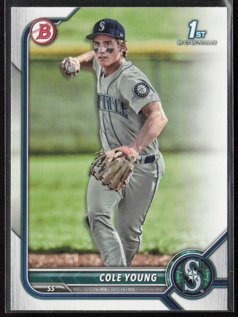 2022 Bowman Draft #BD-112 Cole Young