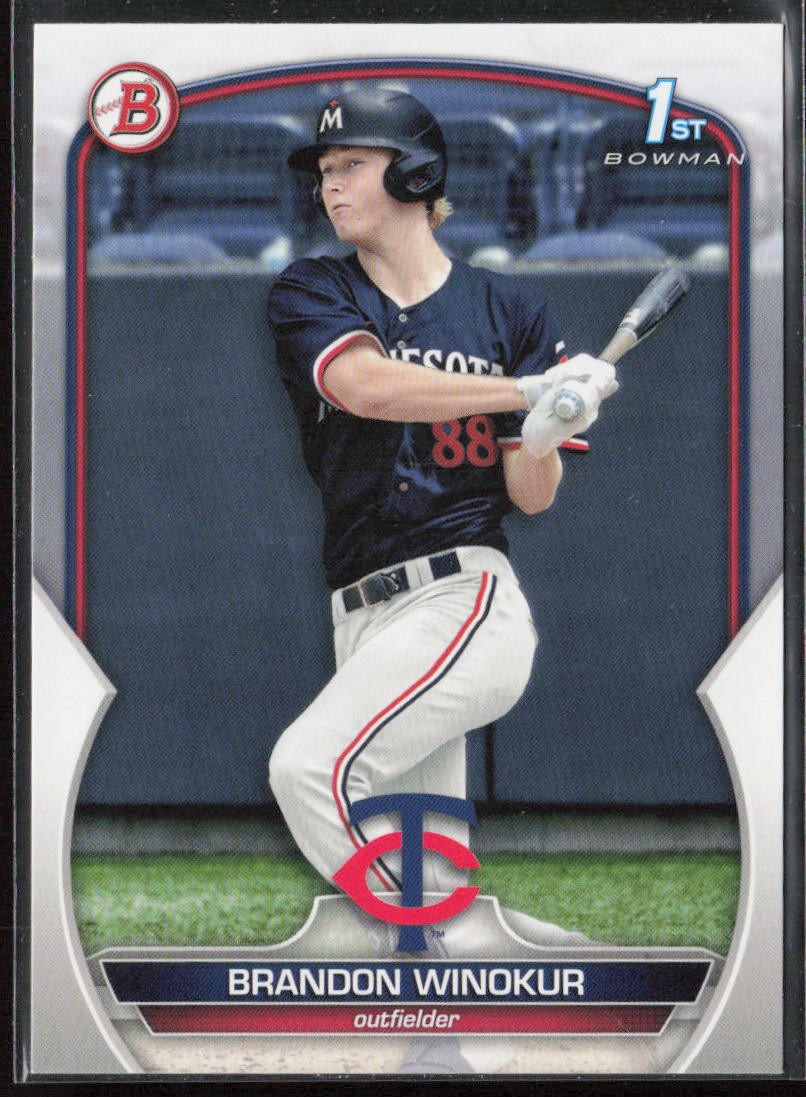2023 Bowman Draft #BD-69 Brandon Winokur