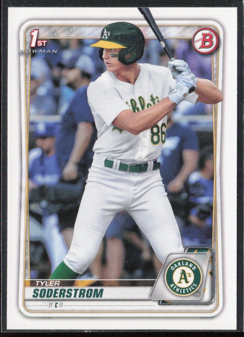 2020 Bowman Draft #BD-119 Tyler Soderstrom
