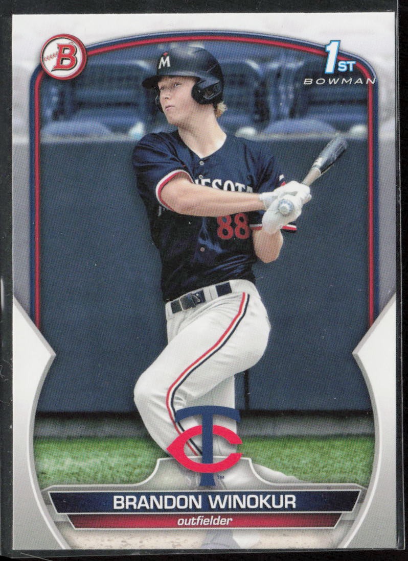 2023 Bowman Draft #BD-69 Brandon Winokur