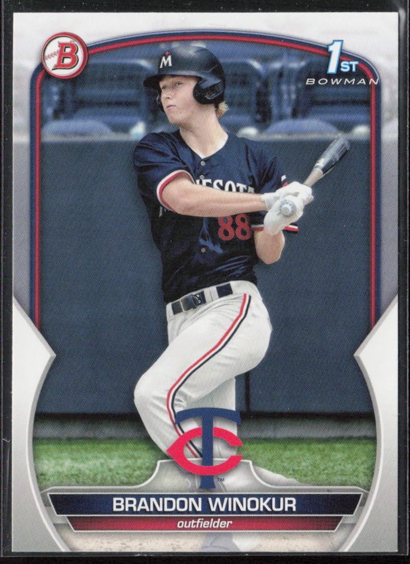 2023 Bowman Draft #BD-69 Brandon Winokur