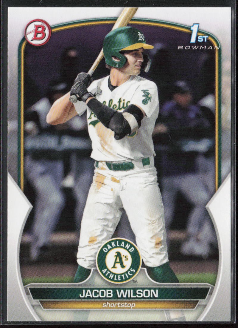 2023 Bowman Draft #BD-121 Jacob Wilson