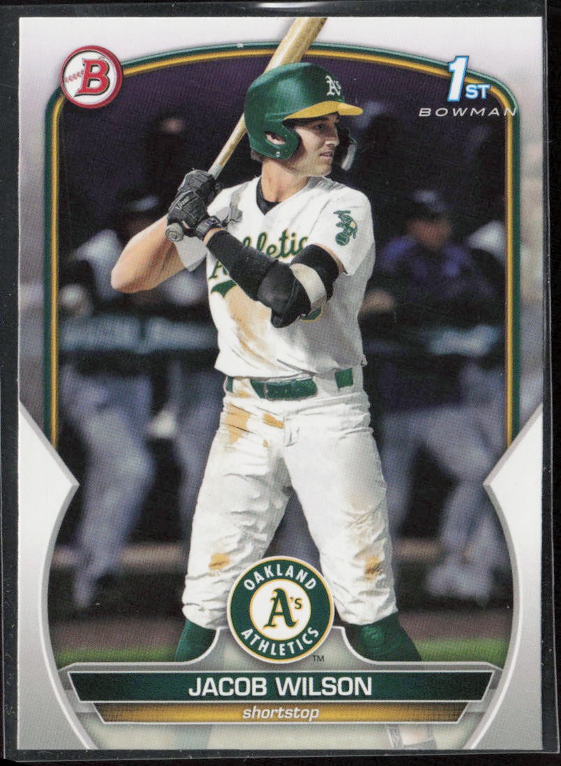2023 Bowman Draft #BD-121 Jacob Wilson