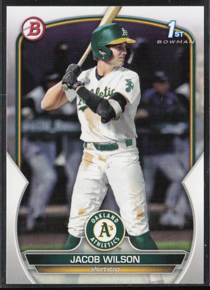 2023 Bowman Draft #BD-121 Jacob Wilson