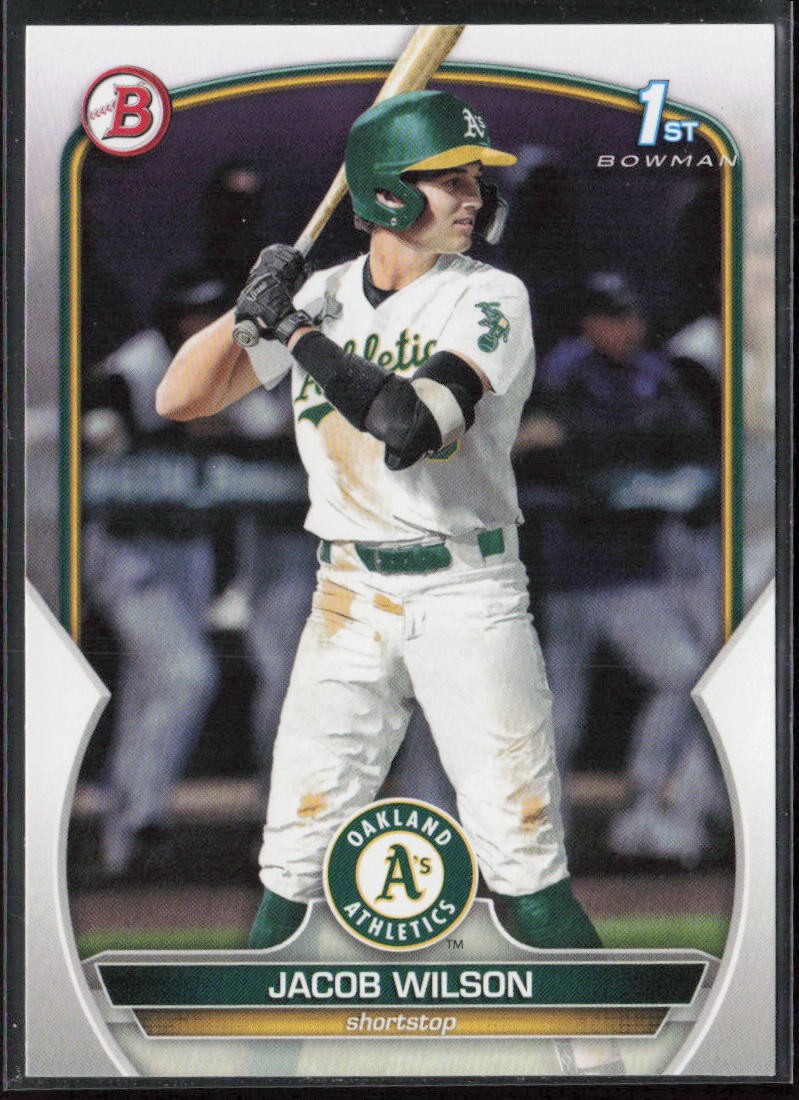 2023 Bowman Draft #BD-121 Jacob Wilson