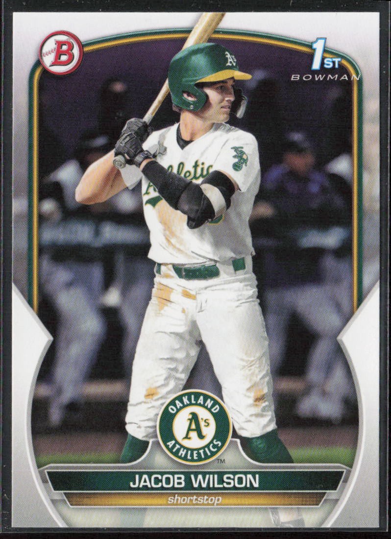 2023 Bowman Draft #BD-121 Jacob Wilson