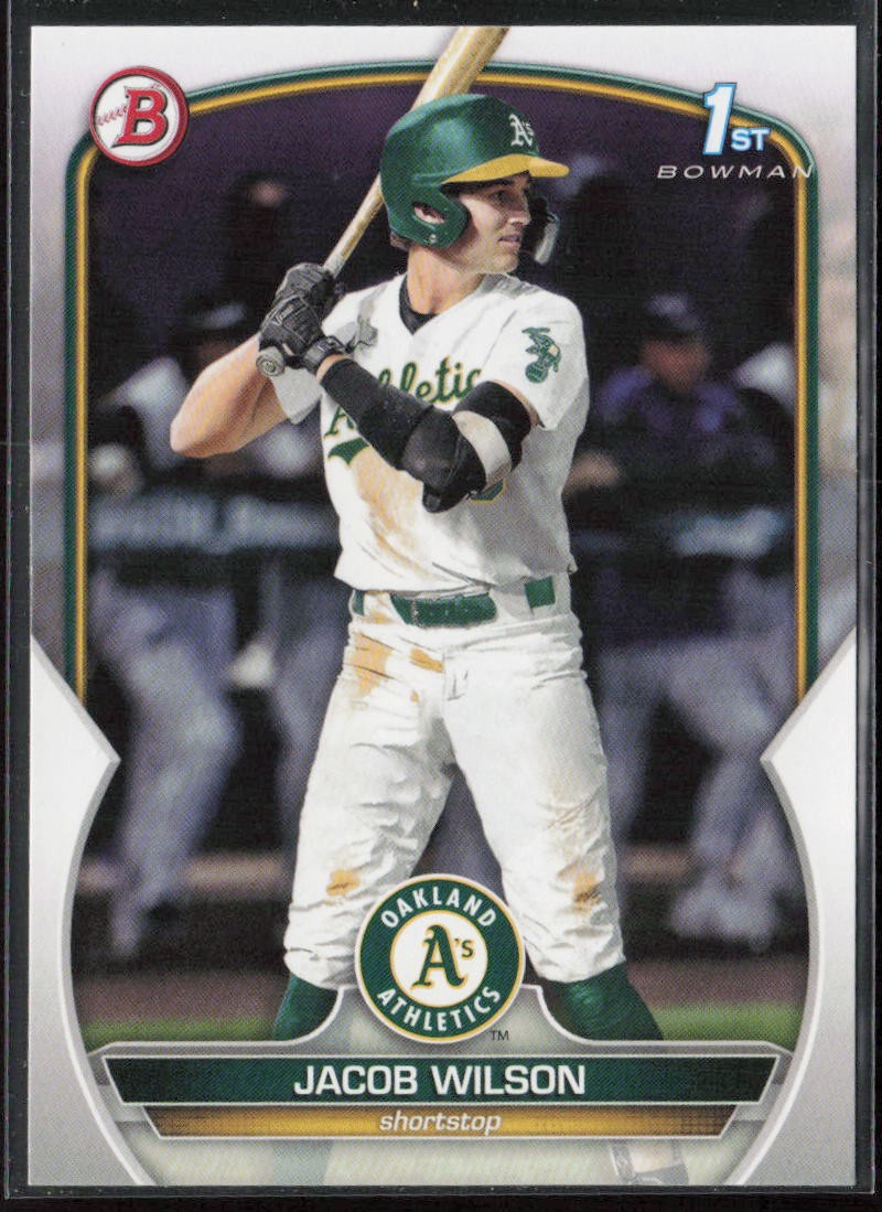 2023 Bowman Draft #BD-121 Jacob Wilson