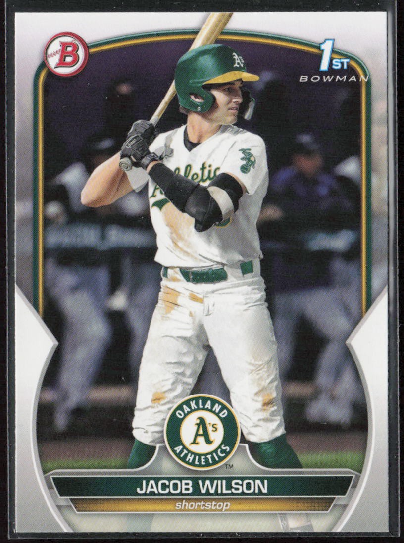 2023 Bowman Draft #BD-121 Jacob Wilson