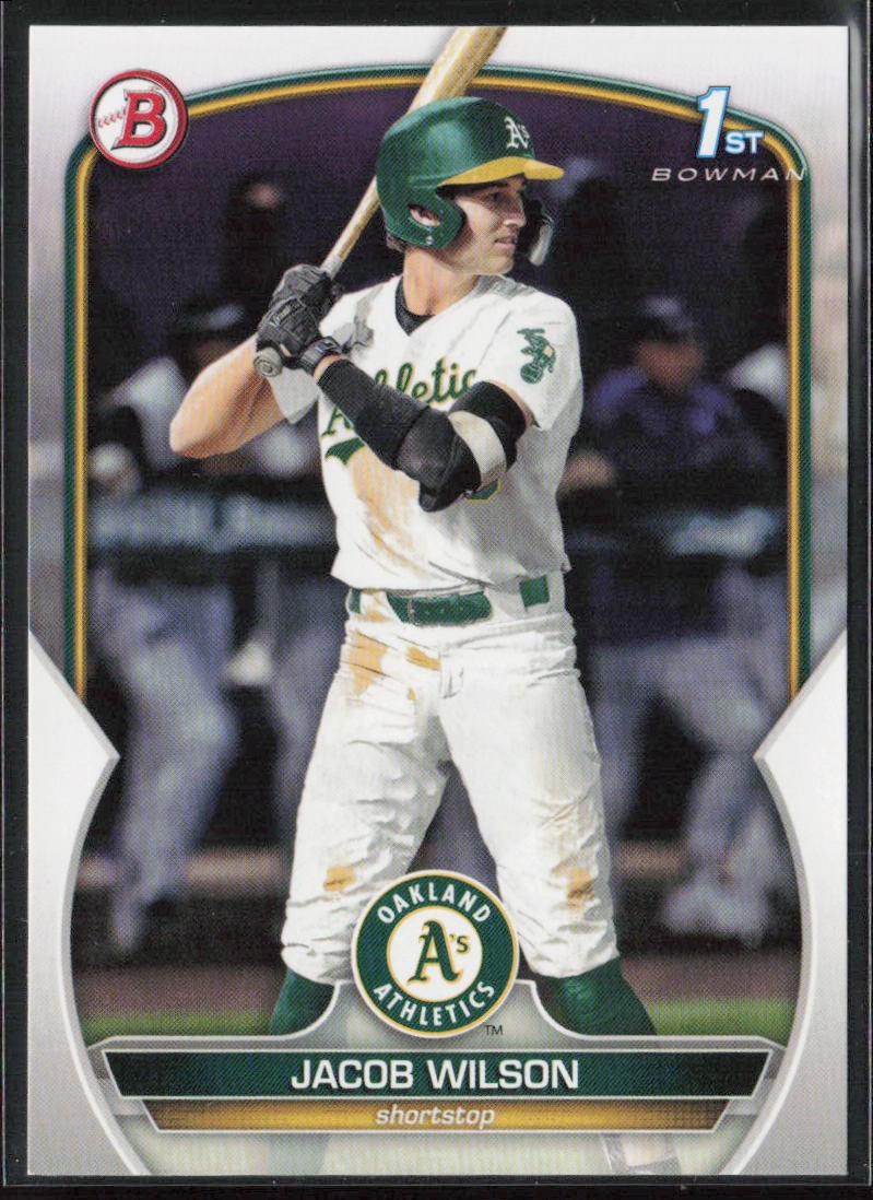 2023 Bowman Draft #BD-121 Jacob Wilson