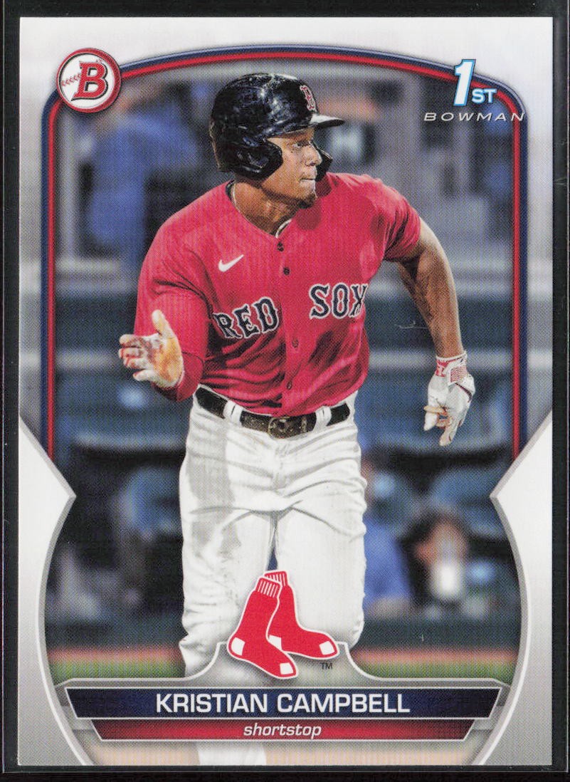 2023 Bowman Draft #BD-125 Kristian Campbell