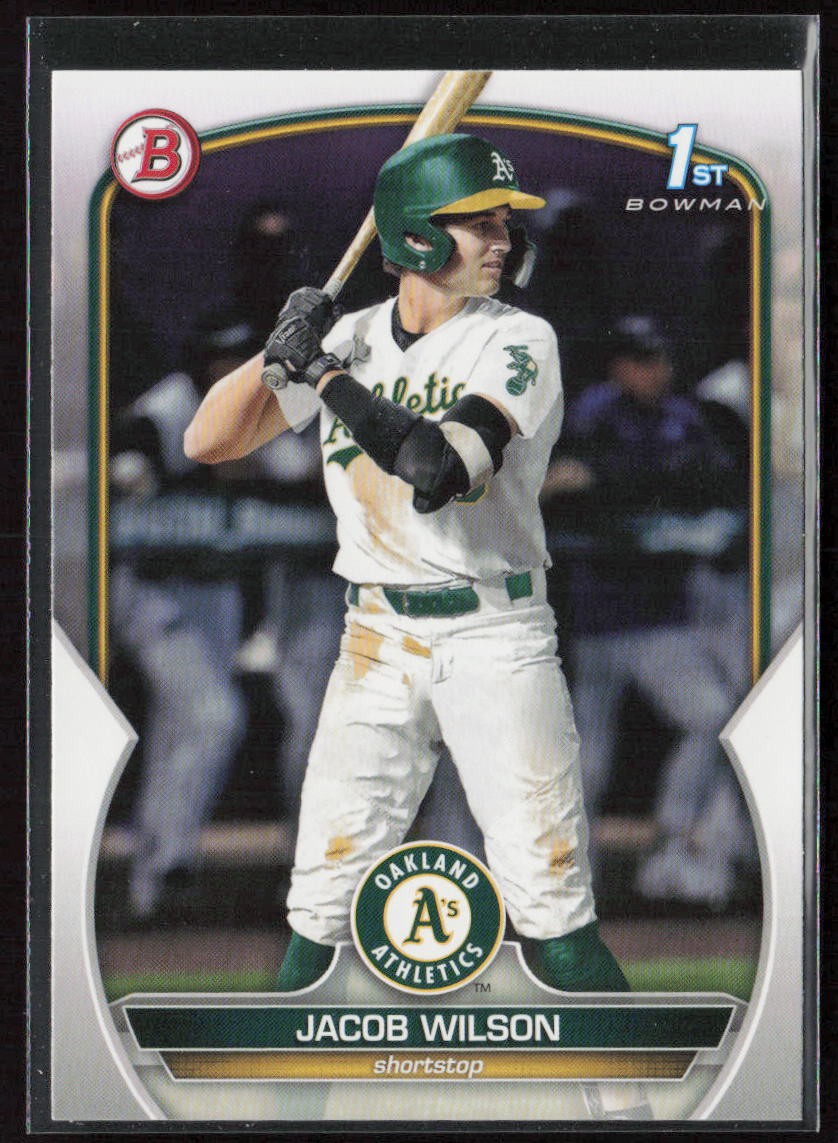 2023 Bowman Draft #BD-121 Jacob Wilson