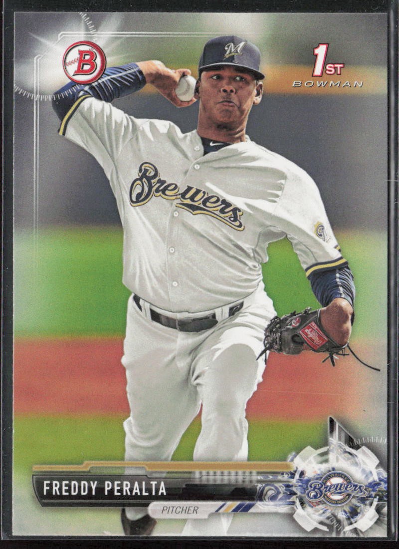 2017 Bowman #BP22 Freddy Peralta