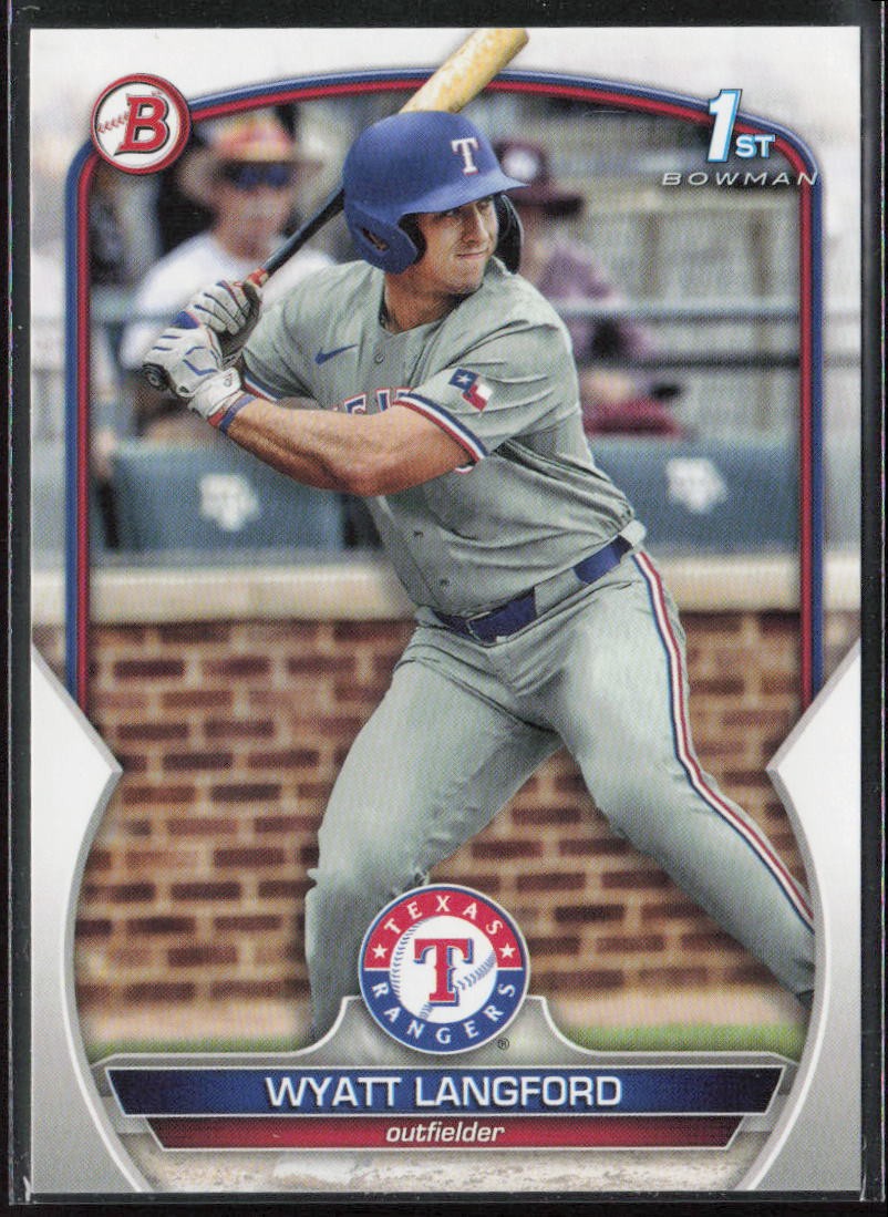2024 Bowman Chrome #BD-106 Wyatt Langford