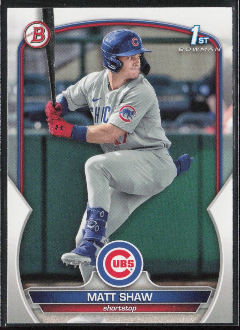 2023 Bowman Draft #BD-33 Matt Shaw