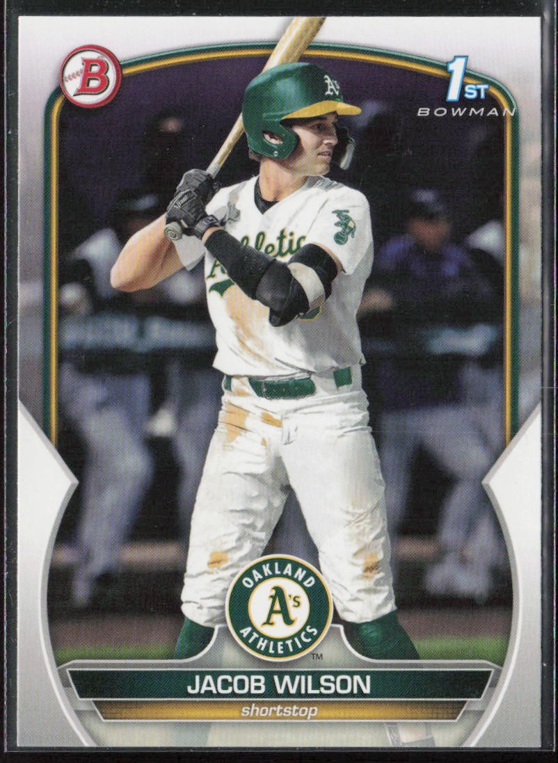 2023 Bowman Draft #BD-121 Jacob Wilson