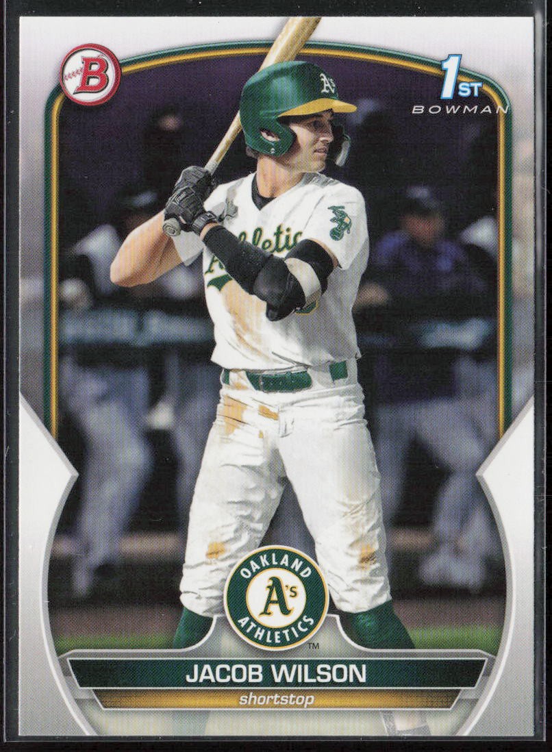 2023 Bowman Draft #BD-121 Jacob Wilson