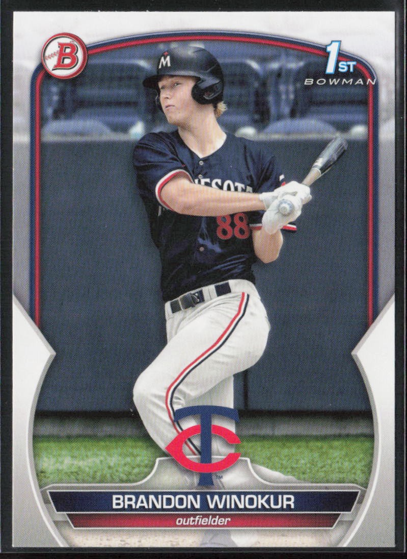 2023 Bowman Draft #BD-69 Brandon Winokur